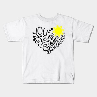 Sunshine Lettering Kids T-Shirt